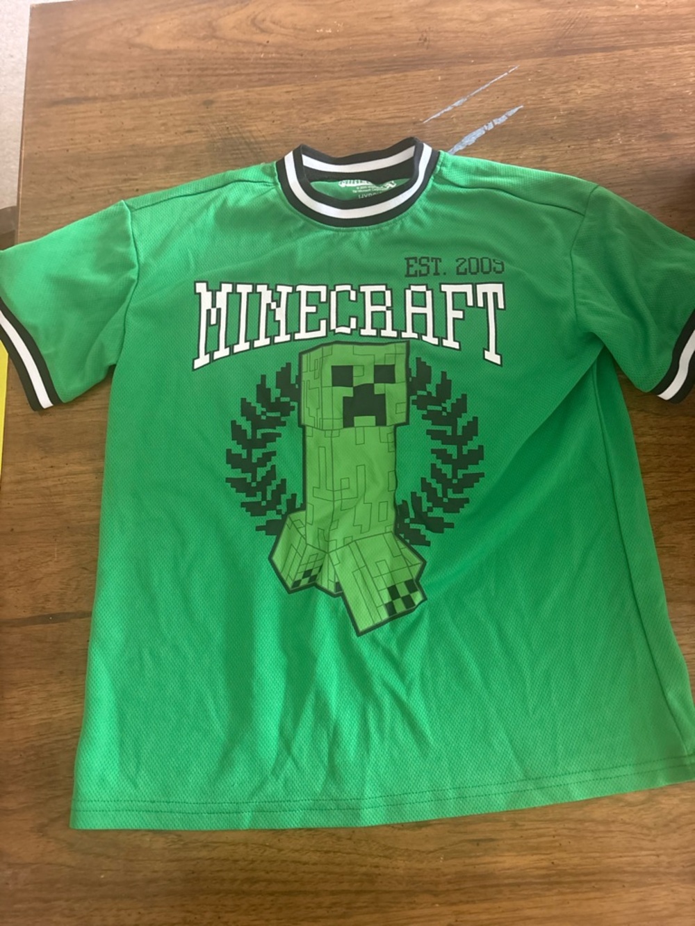 Minecraft Green Creeper Tee